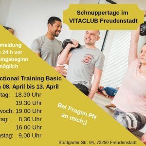 Functional Training Schnupperwoche im VITACLUB